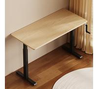 Scrivania regolabile in altezza - Scrivania manuale con cassetto portaoggetti per casa e ufficio - 120 cm x 60 cm - Design ergonomico per comfort e produttività