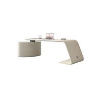 Scrivania regolabile in altezza Scrivania minimalista in ardesia, scrivania moderna di lusso, da ufficio alta qualità, for PC casa, tavolo consulenza semplice Tavolo da studio(140x70x75cm)