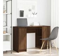 Scrivania Rovere Marrone 120x42x76 cm in Legno Multistrato - Modern Office Desk with Ample Storage Space, Sturdy Tabletop for Home Office Study, Easy to Clean Surface, Durable & Stable Material