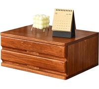 Scrivania rustica in legno massello bianco con 3 cassetti per casa e ufficio, elegante soluzione di archiviazione dal design vintage, postazione di lavoro ideale per studio o spazio di lavoro