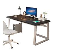 Scrivania salvaspazio/studio/angolare/gaming，scrivania semplice per PC,Montaggio semplice,stabile e compatto, per Studio, Ideale per Camera da Letto e Ufficio(Black Finish,120*70cm(47*28in))