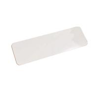 Scrivania sospesa pieghevole da parete, tavolo salvaspazio per casa, ufficio, studio, cucina, sala da pranzo, 99,1 x 20,3 cm, postazione di lavoro compatta bianca