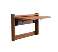 Scrivania sospesa salvaspazio da parete, pieghevole, multifunzione, per casa, ufficio, studio, cucina e sala da pranzo, elegante scrivania compatta con gambe a cavalletto per una vita efficiente e