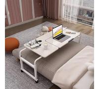 Scrivania sovraccarica, tavolo a fondo con ruote, scrivania sul letto, scrivania per computer mobili, tavolo sovradimensionato regolabile, tabletop tilt, per l'ospedale per ufficio camera da letto