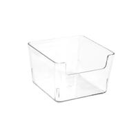 Scrivania Sticky Note Storage 12pcs Chic Acrilico Note Holder Efficiente Impermeabile Scatola Trasparente Carta Carta Trasparente Scrivania Organizer Desktop