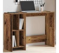 Scrivania, Tavolo da Lavoro Scrivanie Scrivania da Ufficio Desk Tavolo per computer da ufficio Adatto per Ufficio Dormitorio Sala studio Soggiorno Legno Antico 102,5x35x75 cm in Legno Multistrato