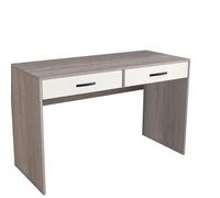 Scrivania ufficio camerette rovere grigio Scrivanie in legno per pc con cassetti