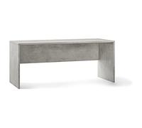 SARMOG Scrivania Moderna Dimensioni 180x69x76h cm colore Cemento - Quadrante