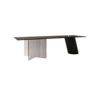 Scrivania Ufficio Scrivania Semplice in Legno massello for Giovani Boss, Moderno banco da Lavoro for consulenze mediche ed estetiche, Adatta for aziende e casa Scrivanie(180x80x73cm)