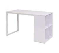 Scrivania VidaXL in truciolato bianco