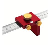 Scrivano per falegnameria, a T per scribano per falegnameria | Misuratore di marcatura in legno,Pratico strumento di tracciatura in legno, plotter di design quadrato preciso, strumento m