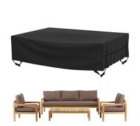Scrivere copertura protettiva per mobili da esterno | Oxford Shield 210D resistente | Copertura impermeabile per set da patio | Per terrazza, giardino, , prato, patio, tavolo, poltrona, Canada