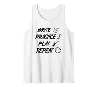 Scrivere esercitarsi Suonare ripetere Marching Band Canotta