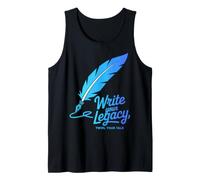 Scrivi Il Tuo Legacy Quill Pen Design - Inspirational Canotta