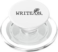 Scrivi sulla scrittura Scrittore Autore Lavoro PopSockets PopGrip per MagSafe