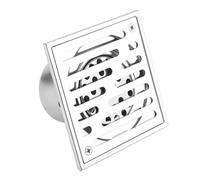 SCRIVO di DOCUPAGGIO, SCRIVO Piano 11 * 11 CM Acciaio in Acciaio ANCIDO Scaglia Piano SCATRARE DRENAJE para DOCHIA della SCAGNO della SCAPRA della SCAPERSA della SUCCINAZIONE CALIRO di Ciro
