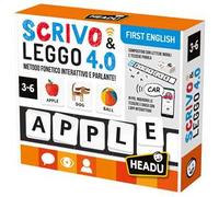 Headu Scrivo & Leggo 4.0 First English Il primo gioco educativo animato e parlante! IT59971 Gioco Educativo Per Bambini 3-6 Anni Made In Italy