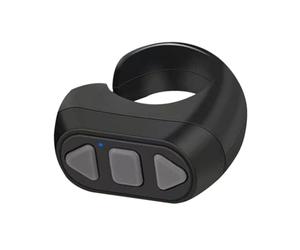 Scroller ad anello - Anello di scorrimento video | Scroller per le dita, scatto selfie, telecomando per il pollice per girare pagine con il pollice, clicker per e-book senza fili, per fotocamera
