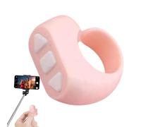 Scrolling Ring - 3 Key Phone Scroller, Multipurpose Smart Remote Ring, 0.87x1.18x0.59 in Versatile Page Turner | Videocamera Recording Clicker for Music Playback, Video Browsing, Presentation Control