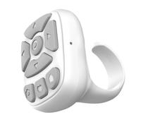 Scrolling Ring - Page Turner Clicker | Wireless Finger Scroller | Mobile Phone Controller for Scrolling, Phone Controller, Phone Video Remote Control for Hands- Viewing - Phone Remote Control