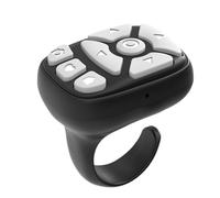 Scrolling Ring - Page Turner Clicker | Wireless Finger Scroller | Mobile Phone Controller For Scrolling, Phone Controller, Phone Video Remote Control For Hands- Viewing - Phone Remote Control