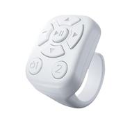 Scrolling Ring - Remote Control | Page Turner | Scrolling Ring with Adjustable Sensitivity Remote Shutter with Rechargeable Battery Smart Page Turner Presentation Clicker For Photos, Video & E-Books