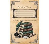 Scrolls of Echoes: Fantasy-inspired school journal (6x9 in, Lined)