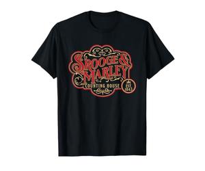 Scrooge e Marley Casa Vittoriana dei Conti Art Maglietta