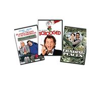 Scrooged/Planes, Trains And Automobiles/Trading Places - Holiday 3 pack Bundle