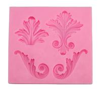 Scrotola silicone Modello 4 Cavità Multifunzionale Scorri a scorrimento Stampo in silicone fondente per la decorazione di torte Cragi artigiane Famiglia Raccoldi familiari