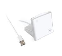 SCROY ACR40U Lettore di smart card USB per d'identità nazionali, firma digitale, servizi medici, sanitari, militari, governativi, driver tachigrafo, chip di contatto identità eID CAC IC (USB-A +stand)
