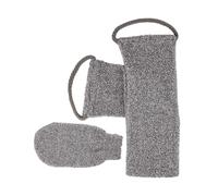 Scrub bar bagno - Scrub per la schiena con manici, luffa esfoliante per la schiena | Strumento da bagno con salvietta, spazzola da doccia in spugna, assorbimento d'acqua migliorato per le donne e