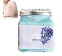 Scrub corpo esfoliante con sali da bagno alla frutta Scrub corpo detergente con sali da bagno freschi e fruttati Scrub corpo con sali da bagno all'estratto di frutta