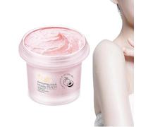 Scrub corpo esfoliante illuminante alla pesca, scrub corpo liscio e compatto alla pesca, scrub corpo alla pesca, pelle morbida e liscia, per corpo, mani, gomiti