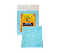 Scrub Daddy Asciugamano per spolverare umido, multiuso per la pulizia, detergente veneziano e in legno, spugna increspata per prese d'aria, radiatore, battiscopa, specchi, prodotti per la pulizia