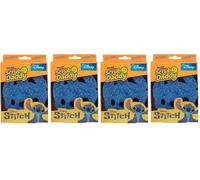 Scrub Daddy Disney Stitch Spugna, Spugna per Lavare, Piatti, Cucina e Bagno, non Graffia, con Design Morbido e Compatto FlexTexture, Lavabile in Lavastoviglie, 2 Spugne (Confezione da 2)