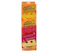 Scrub Daddy e Scrub Mommy, Confezione da 3 - Spugne per la pulizia e il lavaggio dei piatti, Confezione multipla di spugne abrasive antigraffio con FlexTexture, Spugna per il lavaggio dei piatti