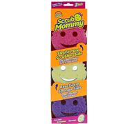 Scrub Daddy Scrub Mommy, Spugna Abrasiva Cucina su Due Lati, Alternativa 3-pack