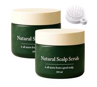 Scrub del cuoio capelluto naturale, pulizia profonda e esfoliante nutriente, nutri il cuoio capelluto e ripara la cura dei capelli, allevia il cuoio capelluto pruriginoso e la forfora (2)