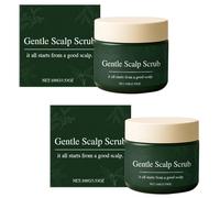 Scrub esfoliante naturale per il cuoio capelluto, detergente profondo e nutriente, allevia prurito e forfora, formula delicata, idratante e confortevole per tutti i tipi di capelli