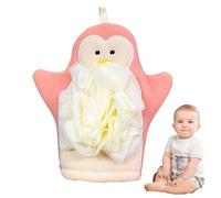 scrub guanti scrub per le mani del fumetto doccia elastico, asciugamano schiumogeno ricco, dormitori scuola case spugna luffa