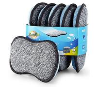 Scrub-It multi-purpose scrub spugne per kitchen da scrub- esso - antigraffio in microfibra spugna insieme con heavy duty scouring potenza - sforzo di pulizia di piatti, pentole e padelle all at once (