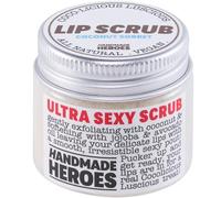 Scrub Labbra 100% Naturale, Esfoliante Vegano al Cocco, Lucidalabbra allo Zucchero per Labbra Screpolate e Secche, 30 ml (Sorbetto di Cocco)