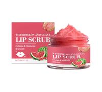 Scrub Labbra,30g Balsamo Peeling Levigante,Trattamento Labbra Profumato Schiarente | per Cura Donna Giorno e Notte Casa e Viaggio