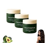 Scrub Naturale per il Cuoio Capelluto, Detergente Profondo, Idratante, Nutriente, Esfoliante, Antiforfora e Rimozione dei Depositi per Tutti i Tipi di Capelli
