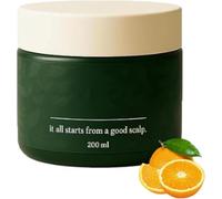 Scrub naturale per il cuoio capelluto, esfoliante delicato, allevia prurito e forfora, allevia la secchezza, per tutti i tipi di capelli