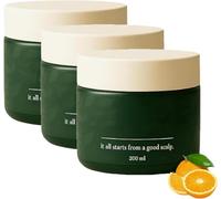 Scrub naturale per il cuoio capelluto, esfoliante delicato, allevia prurito e forfora, allevia la secchezza, per tutti i tipi di capelli