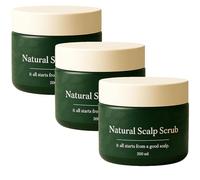 Scrub Naturale per il Cuoio Capelluto Lissima, Pulizia Profonda ed Esfoliante Nutriente, Allevia Prurito e Forfora del Cuoio Capelluto, Idratante e Confortevole (3PCS)