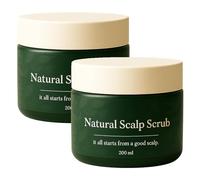 Scrub Naturale per il Cuoio Capelluto Lissima, Pulizia Profonda ed Esfoliante Nutriente, Allevia Prurito e Forfora del Cuoio Capelluto, Idratante e Confortevole (2PCS)
