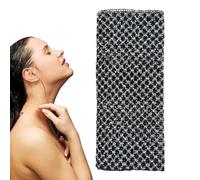 Scrub per asciugamano doccia, scrub per doccia per il corpo | Asciugamani da bagno a doppia faccia,Strumenti da bagno per la pulizia della doccia, rimozione della pelle morta ad asciugatura rapida